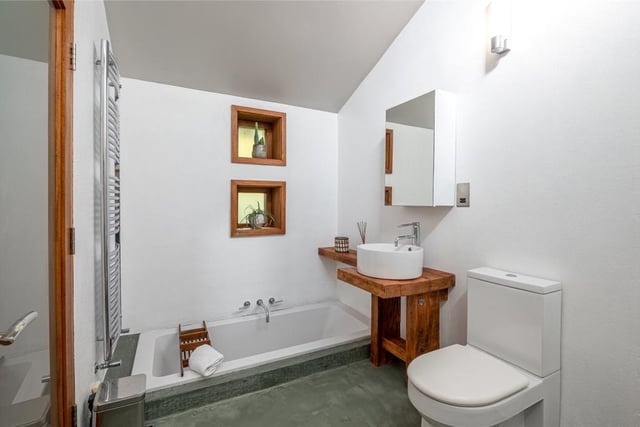 There are three further bedrooms, all of which offer generous proportions and are serviced by their own recently appointed en-suite wet rooms.