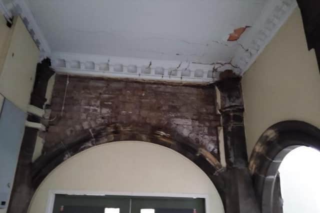 Wakefield Council looks set to spend almost £8.3m on urgent repair works to the city's "deteriorating" historic County Hall building, taking the overall cost of the scheme above £14m Wakefield Council image from 2020.
