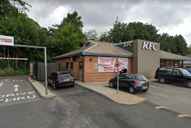 The KFC in Northside Retail Park, Meanwood, scored 3.4 stars from 907 reviews