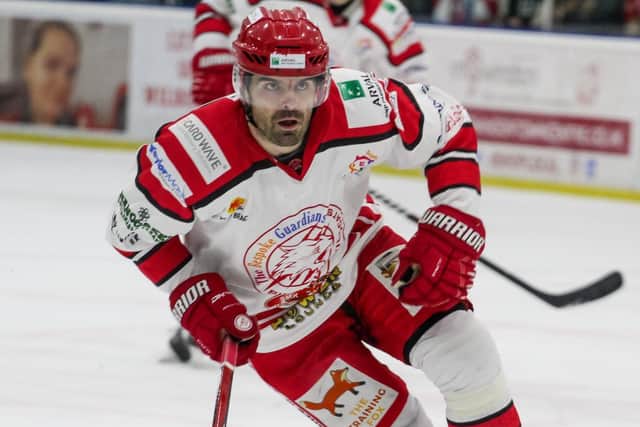 THROUGH THE WRINGER: Swindon Wildcats player-coach Aaron Nell. Picture courtesy of Kat Medcroft.