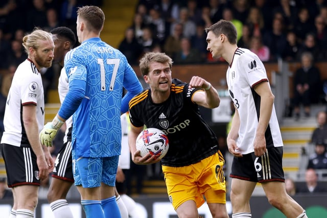His presence made a difference, Leeds had someone to try and hit in order to take the game into the Fulham half (Picture credit: Steven Paston/PA)