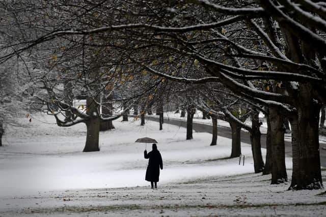 A snow and ice warning has been issued for Leeds on Sunday (Photo: Simon Hulme)