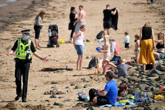 Scotland's First Minister said that while people would be keen to visit beauty spots, they should turn around and go home if they were too busy (Photo: Jeff J Mitchell/Getty)