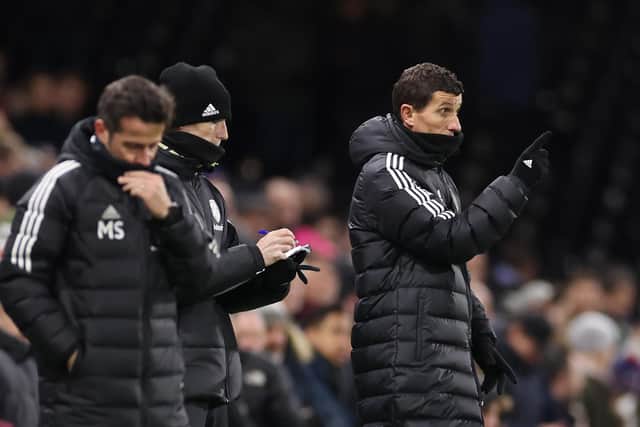 LONGSTANDING ISSUE - Leeds United once again created chances they could not take in a 2-0 FA Cup defeat at Fulham, Javi Gracia's second fixture in charge. Pic: Getty