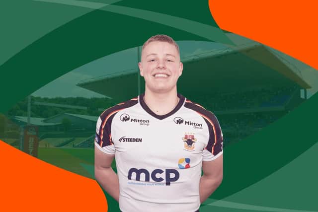 Hunslet have signed forward Bailey Arnold from Bradford Bulls. Picture by Hunslet RLFC.