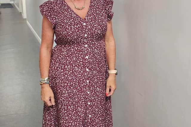 Dawn after her weight loss