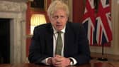 Boris Johnson announced a third lockdown for England on January 4 (Number 10)