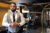 Junior Rashid from Lala's Pudsey, one of the 100 best curry houses in the UK.