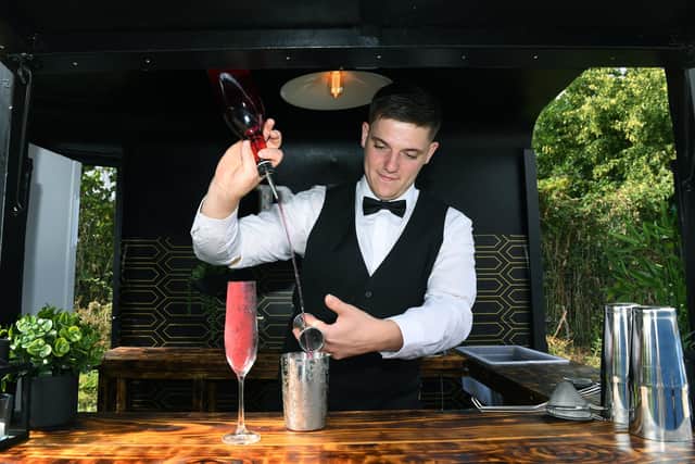 Leeds bartender Michael O'Donoughue, 25, has founded The Reserve mobile cocktail van (Photo by Jonathan Gawthorpe/National World)