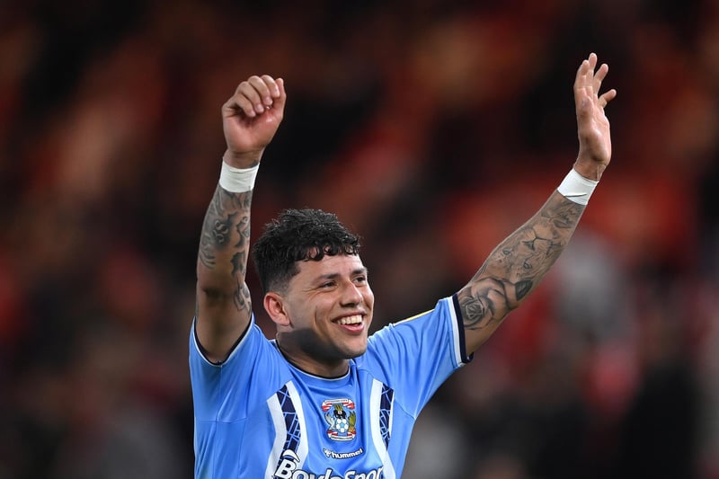 One of the Championship's standout players last season with nine goals and ten assists for play-off finalists Coventry. The Brazilian-born midfielder is a dynamic, box-to-box No. 8 and Leeds are certainly in need of that sort of player this summer. In addition to the stylistic fit, 25-year-old Hamer is also out of contract at the Ricoh Arena in 12 months, meaning Coventry are running out of time to extract market value for one of their star players. (Photo by Stu Forster/Getty Images)