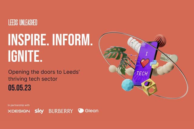 Leeds Unleashed is set to inspire, inform and ignite the city’s next generation of tech talent