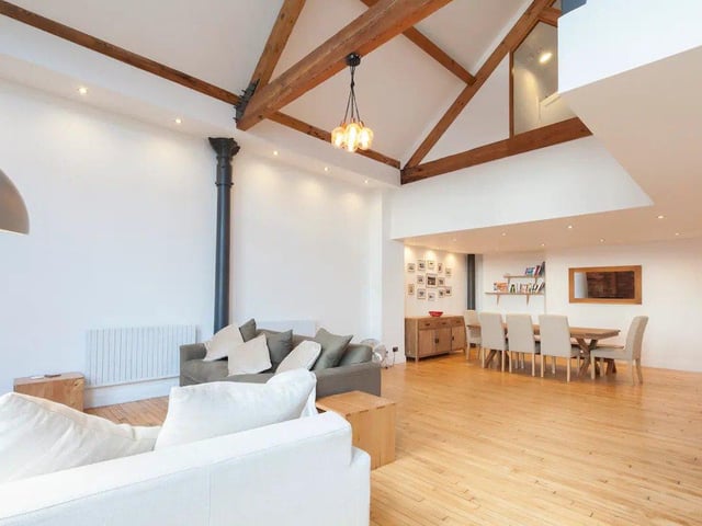 The loft apartments also benefits from a 3D TV with a range of DVDs on site.