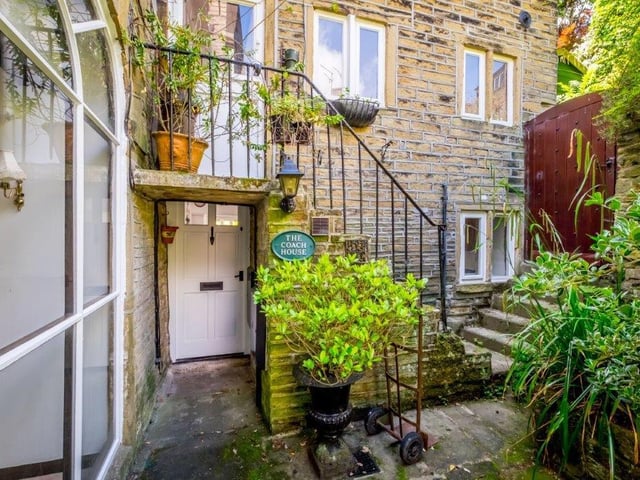 A quaint and private corner of the village home.