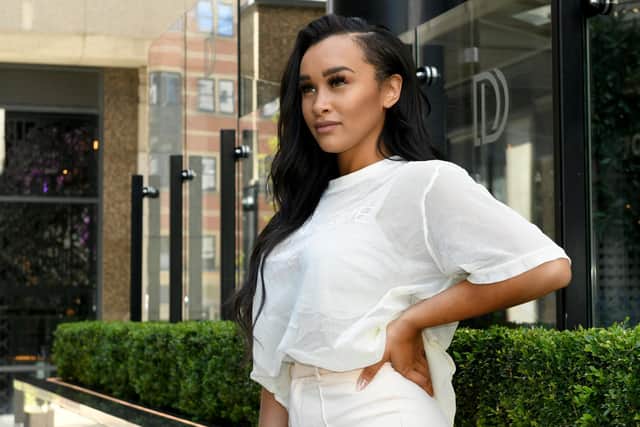 Sian's winning swimwear brand - which has since morphed into an online loungewear brand - has been promoted by celebs such as Molly Mae, Perrie Edwards and Addison Rae (Photo: Gary Longbottom)