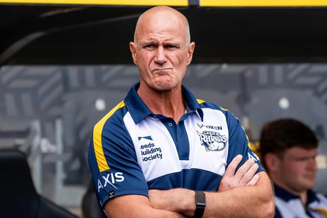 Leeds Rhinos coach Brad Arthur. Picture by Allan McKenzie/SWpix.com.
