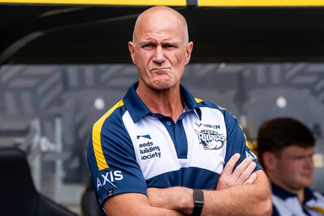 Leeds Rhinos coach Brad Arthur. Picture by Allan McKenzie/SWpix.com.