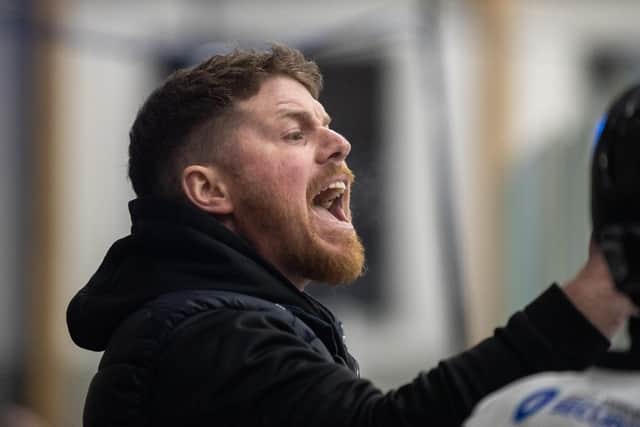 FRUSTRATION: Hull Seahawks' head coach, Matty Davies. Picture: Bruce Rollinson