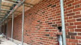 Construction work underway with York Handmade bricks at Winchester College