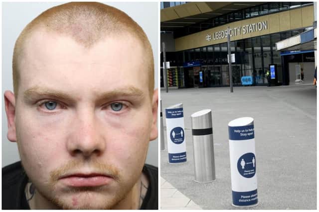 Pervert Foster was out on licence at the time he committed the offence at Leeds Railway Station.