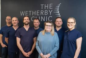 The team at The Wetherby Clinic are supporting WiSE this year