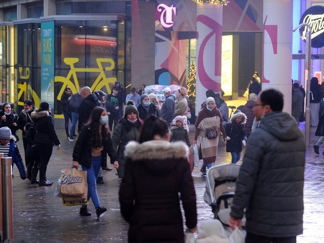 John Hutchinson said: "Walking up Briggate without being almost mown down by a flying bicycle or scooter."