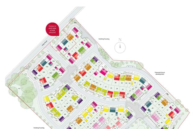 Millstone Walk - site plan