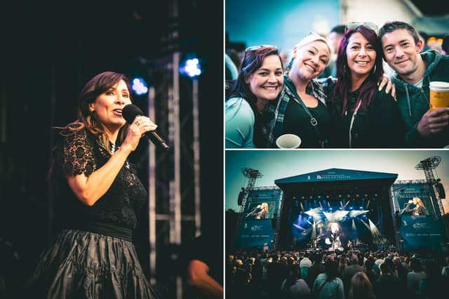 A great opening night of the 2025 Scarborough OAT season, with The Corrs and Natalie Imbruglia. pictures: Cuffe & Taylor