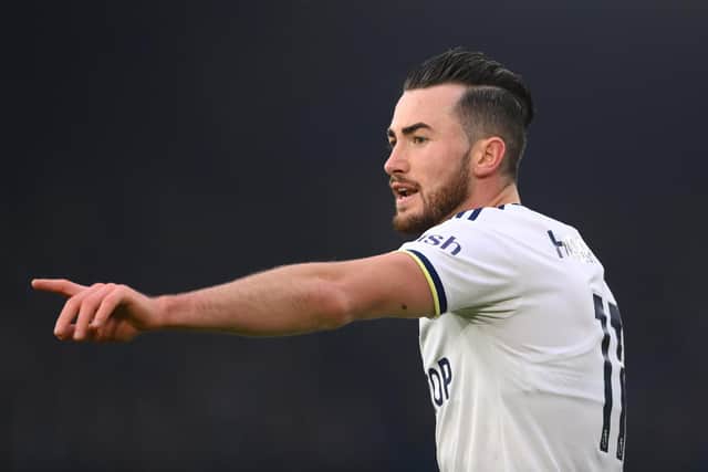 CONFIDENCE: In the future of Jack Harrison, above, at Leeds United from Whites boss Jesse Marsch. Photo by Stu Forster/Getty Images.