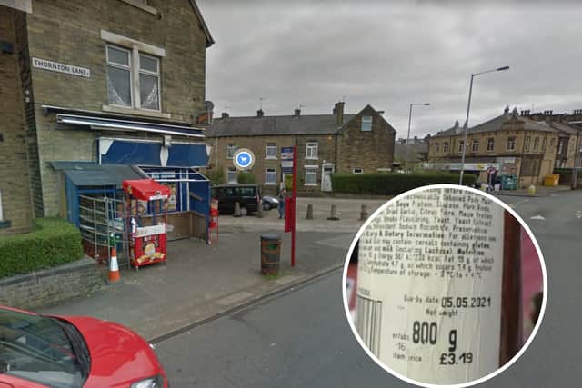 Local Mini Market, which was based on Thornton Lane, Bradford in 2021 has been fined over the out of date food it had on sale.