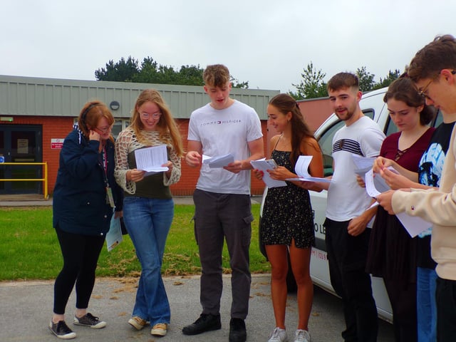 36 percent of students at Horsforth School achieved A* and A grades and 67 percent achieving A* to B.