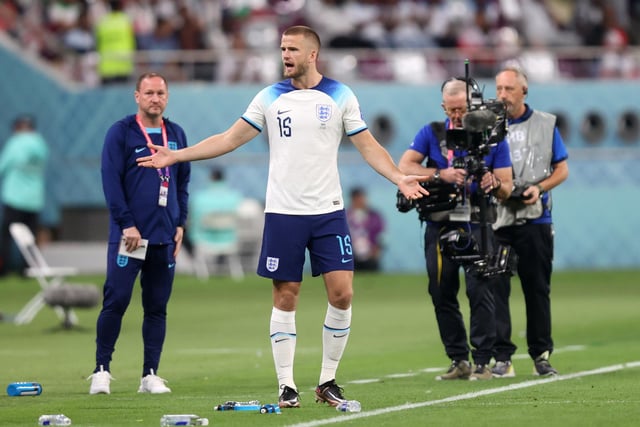 Centre-back: Dier replaced Harry Maguire against Iran after the latter suffered a concussion (Photo by Julian Finney/Getty Images)