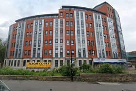 Students have been evacuated from Eldon Court in Leeds (Photo: Google)