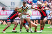 Prop Tyler Dupree is set to return from concussion when Castleford Tigers play host to Leeds Rhinos on Sunday. Picture by Alex Whitehead/SWpix.com.