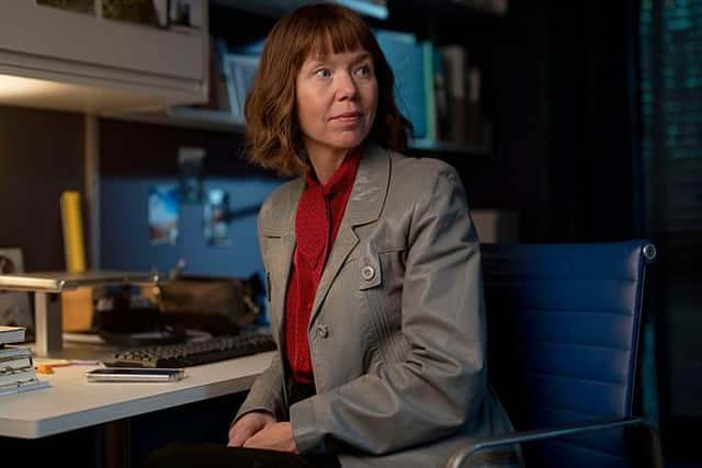Anna Maxwell Martin plays Lucy Betts-Taylor in the new series of Ludwig. (Picture: BBC/Big Talk Studios/Olly Courtney)