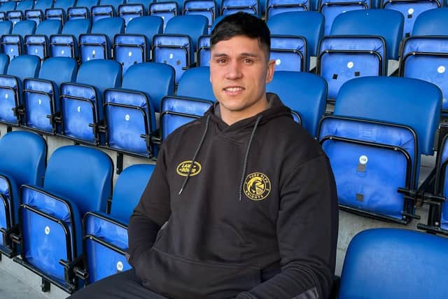 Mitch Clark has joined York Knights after leaving Sheffield Eagles. Picture by York Knights.