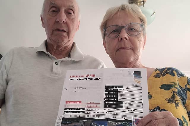 John and Janet Ayre said that the dispute over the parking fine had been "very, very stressful". Photo: Handout
