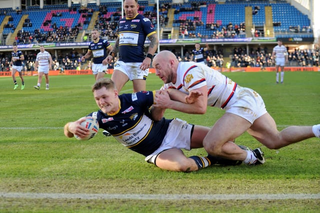 Rhinos had a major turnover of players at the end of the campaign. One of their new signings, James McDonnell, was among the try scorers against Wakefield on Boxing Day.