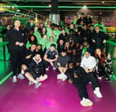 The Sidemen were joined by friends including Danny Aarons, JME and AB to transform transform Flip Out Leeds, the world’s biggest indoor adventure park, into the ultimate hide and seek playground