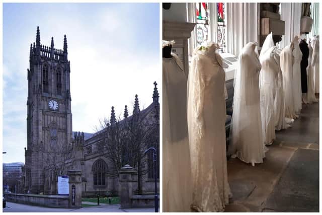 The one-off fashion show of beautiful wedding dresses will take place at Leeds Minster.