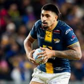 Prop Jeremiah Mata'utia is waiting for a chance to get back in Leeds Rhinos' first team. Picture by Allan McKenzie/SWpix.com.