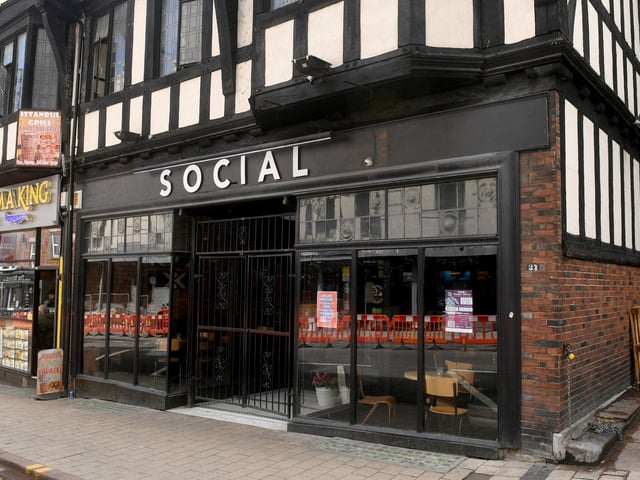 A quick hop next door takes us to Social bar, which has a lovely beer garden out the back for drinks in the sunshine. It regularly hosts comedy nights showcasing local talent, as well as live music and quiz and film evenings.