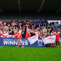 East Leeds promoted after derby win in National League One play-off final