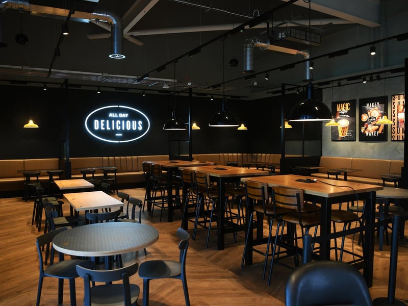 The cafe is one of the largest in-store M&S cafe's in Britain and will feature coffee specially shipped in from Melbourne, Australia.