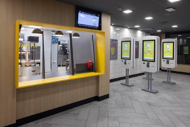 It is one of the first McDonald’s ‘Convenience of the Future’ restaurants in the UK and Ireland.