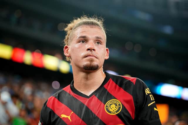 Kalvin Phillips insists he could never have joined Manchester United due to his loyalty to Leeds (Photo by Tom Flathers/Manchester City FC via Getty Images)