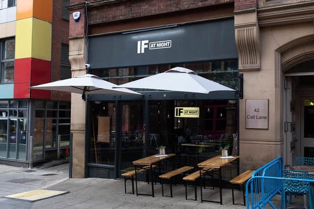 IF Bar, formerly known as IF At Night, is located on Call Lane in Leeds (Photo: Claire McClean Photography)