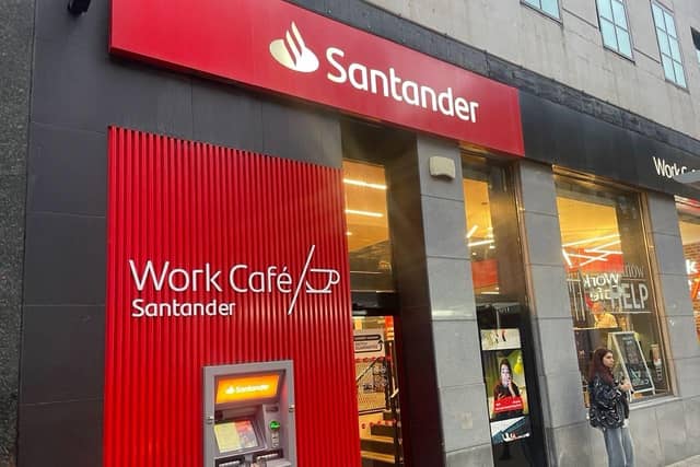 Santander Work Cafe in Leeds