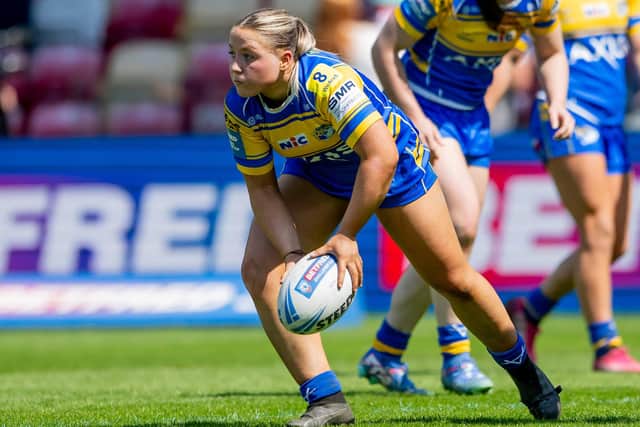 Ruby Bruce seen in action for Leeds Rhinos last season. Picture by Allan McKenzie/SWpix.com.