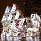 Leeds city centre will be decked out with a giant display of illuminated playing cards when Light Night returns next month.
