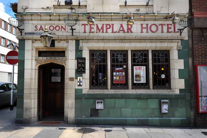 The Templar Hotel is a delightfully old-fashioned, Grade-II listed pub in Leeds city centre. Steeped in history, with Burmantofts tiling on its exterior and traditional wooden panelling inside, it's believed this boozer was originally owned by the Knights Templar.
